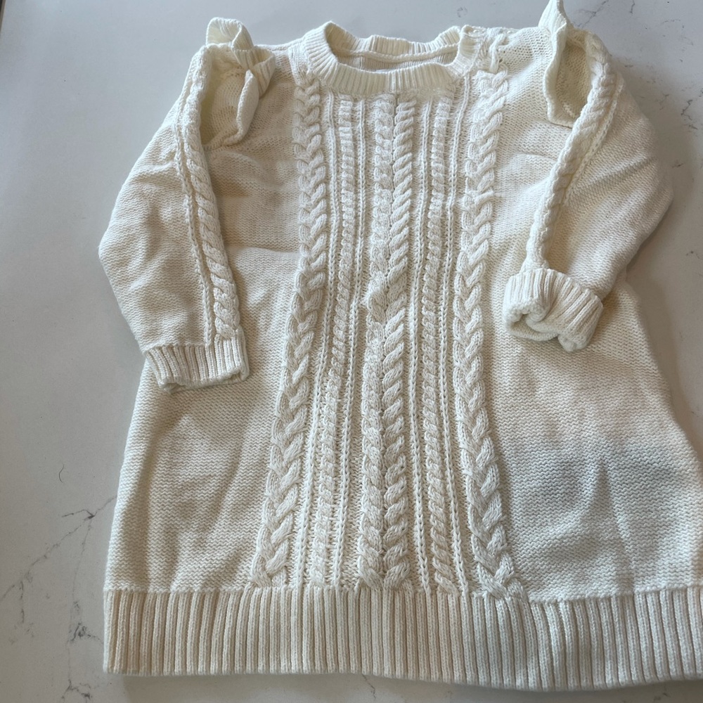 Cable knit dress from Gap